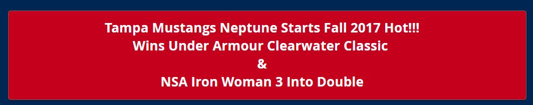Neptune 14u Wins NSA Iron Woman.......